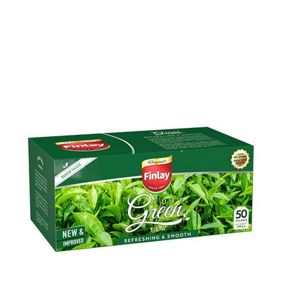 Finlay Pure Green Tea Bags 50 pcs 100 GM