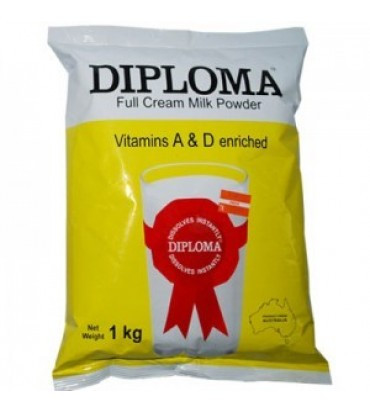 Diploma Full Cream milk Powder 1kg