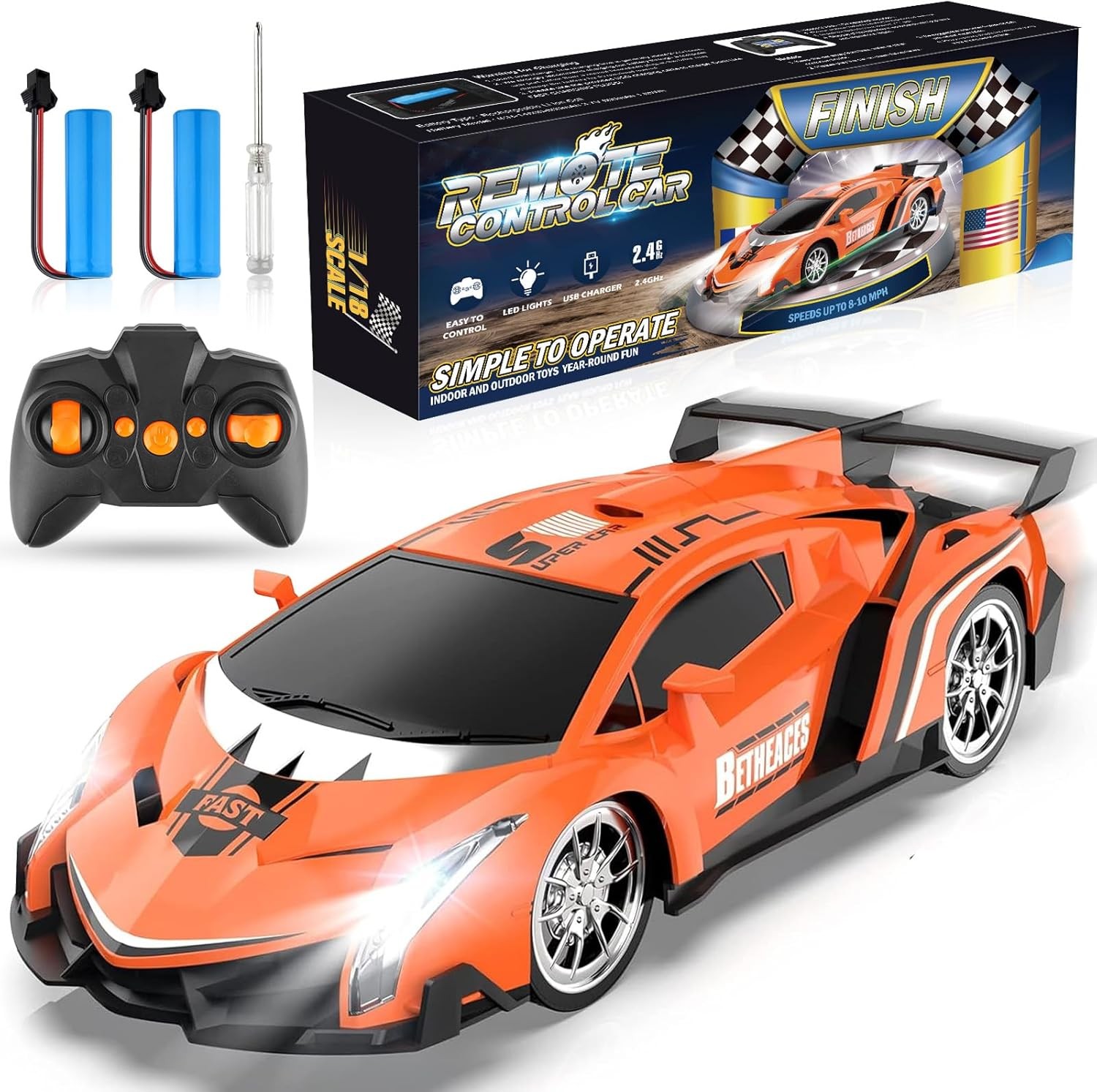 R/C RADIO CONTROL SPORTS CAR