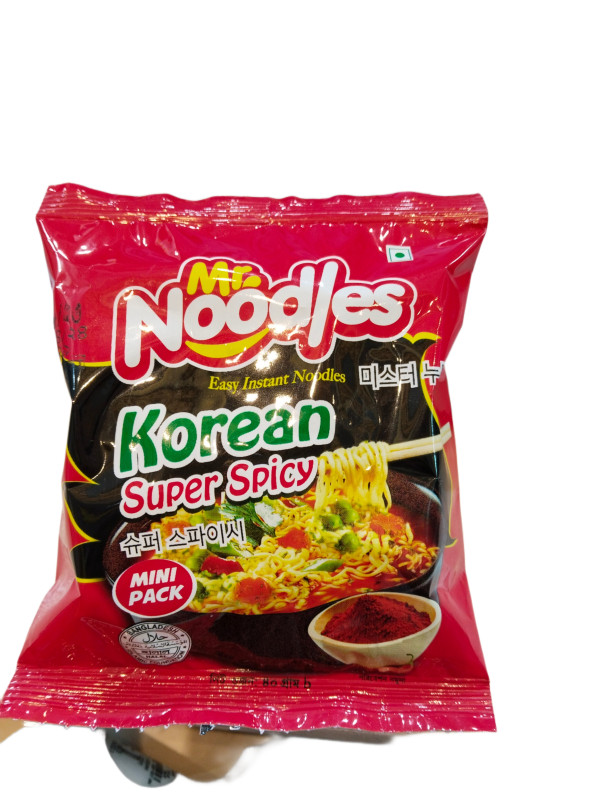 Mr Noodles Korean Super Spicy Easy Instant  1 PC