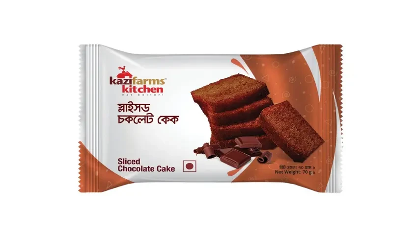 Kazi Farms Kitchen Sliced Chocolate Cake 70g