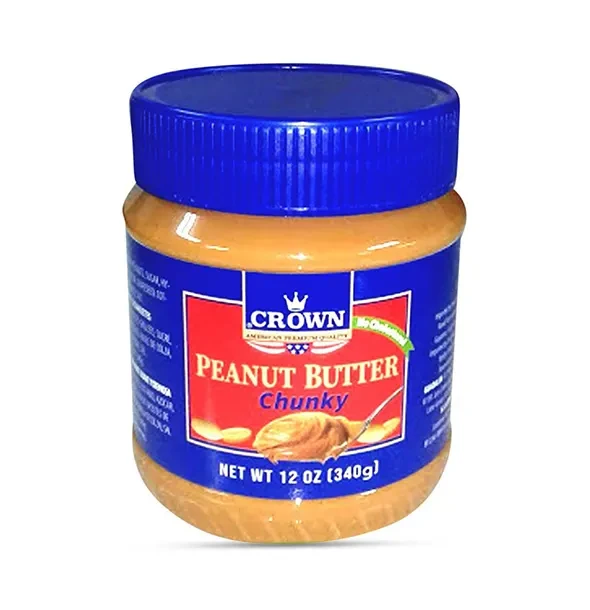 Crown Chunky Peanut Butter No Cholestero 340gm