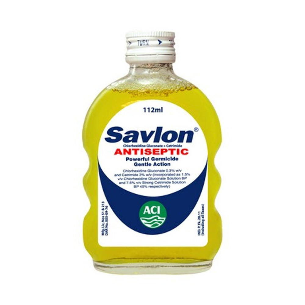 ACI Savlon Antiseptic Liquid Bottle 112 ML