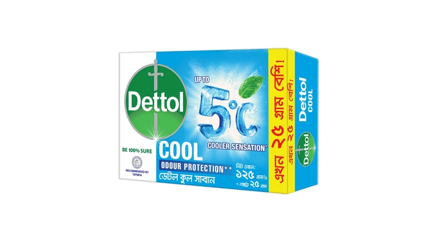 Dettol Cool Soap 125g + 25g