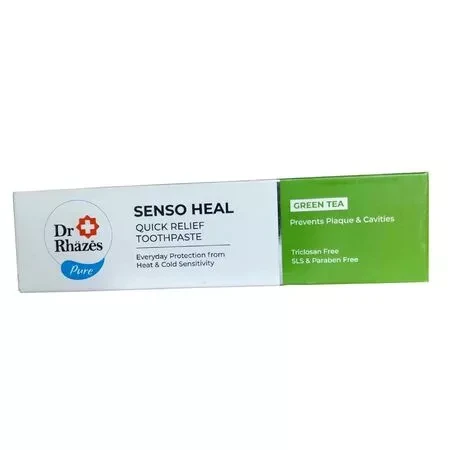 Dr Rhazes Senso Heal Green Tea Toothpaste 100 gm