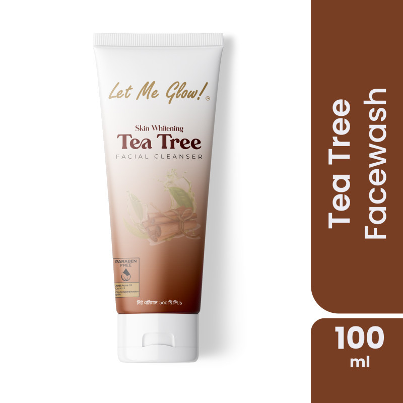 Let Me Glow Tea Tree Face Wash 100 ml