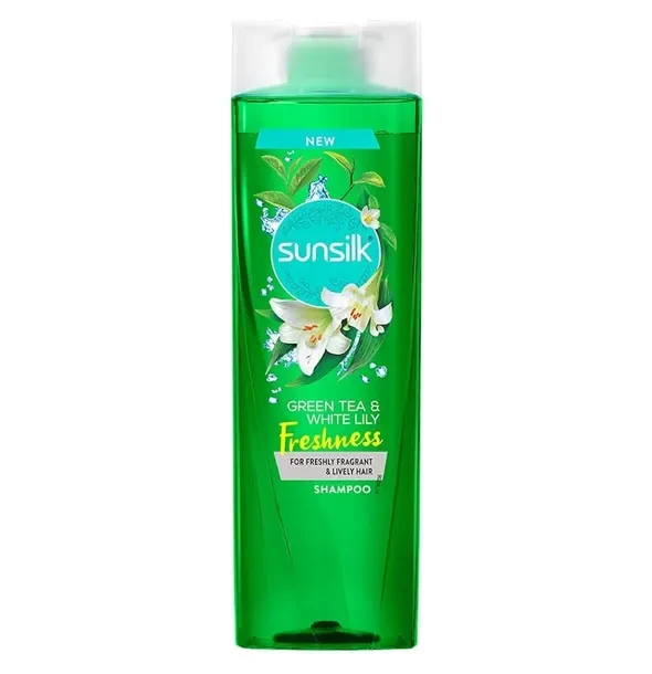 Sunsilk Green Tea & White Lily Freshness Shampoo - 195ml