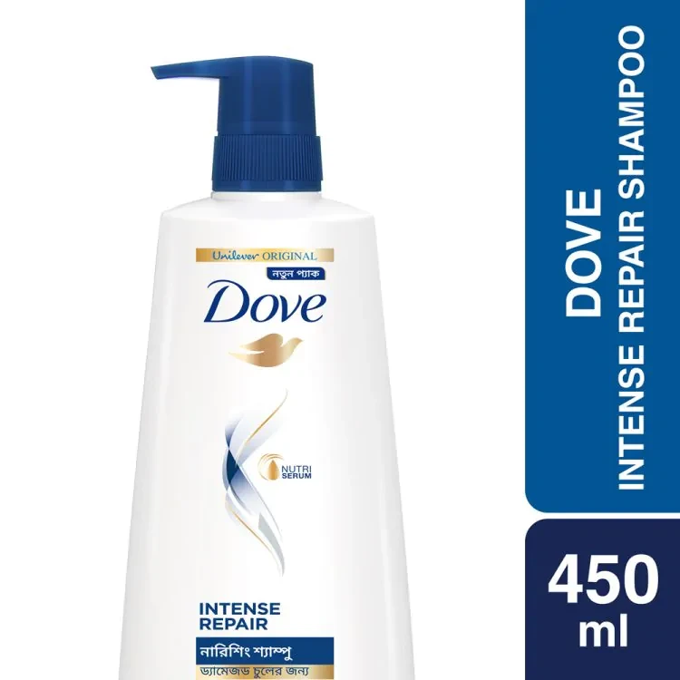 Dove Shampoo Intense Repair for Damage Hair - 450ml