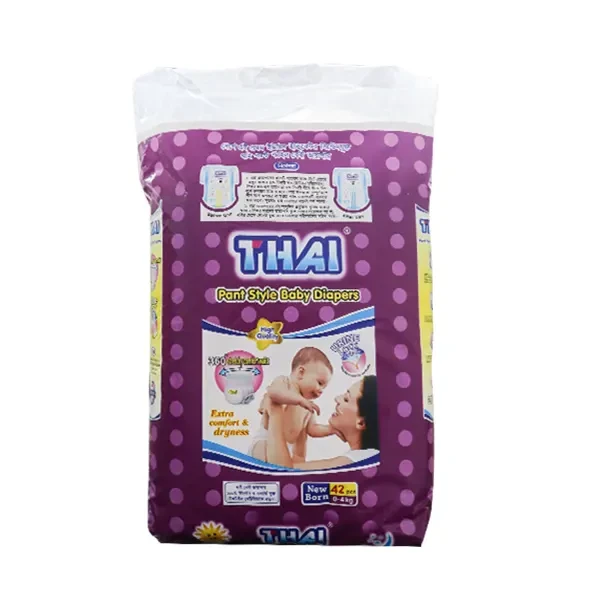 Thai Baby Diaper Pant Style (0-4Kg) - NB 42pcs