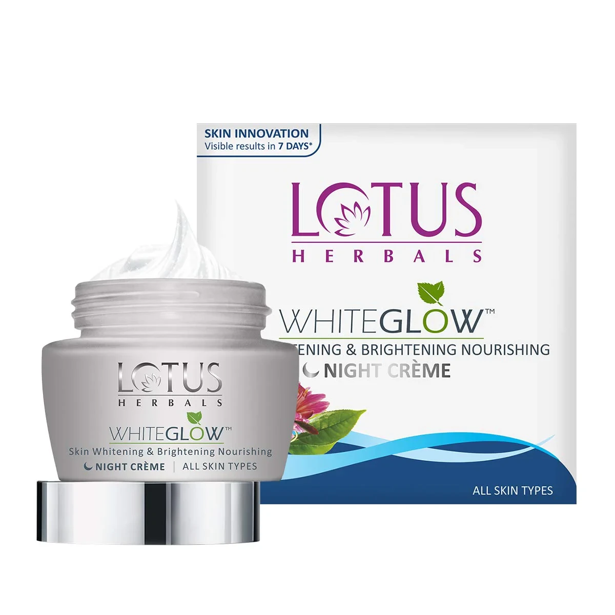 Lotus Herbals WHITEGLOW  Night Creme 60gm