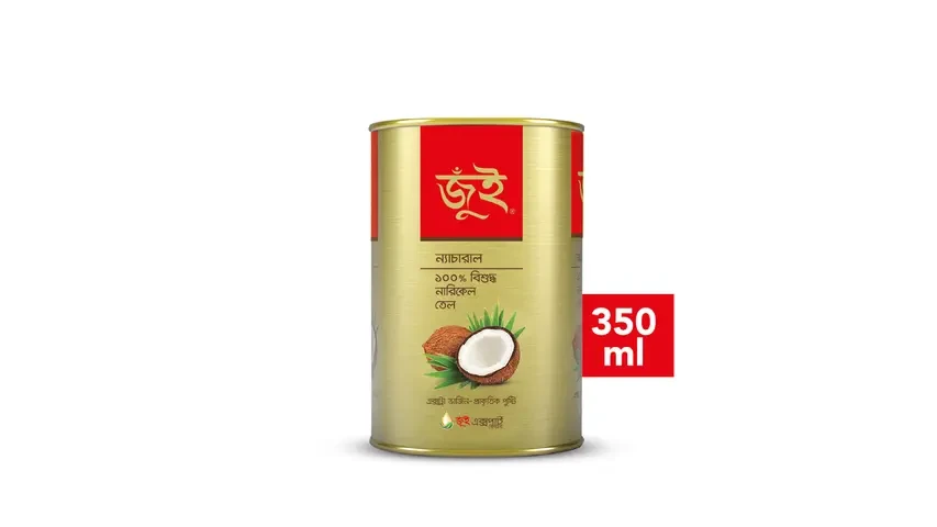 Jui Pure Coconut Oil (Tin bottle) 350ml