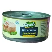 Tinsels Tuna Chunk In Soybean Oil 165g