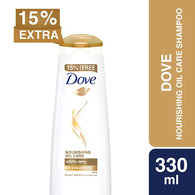 Dove Nourishing Oil Care Shampoo 330 ml