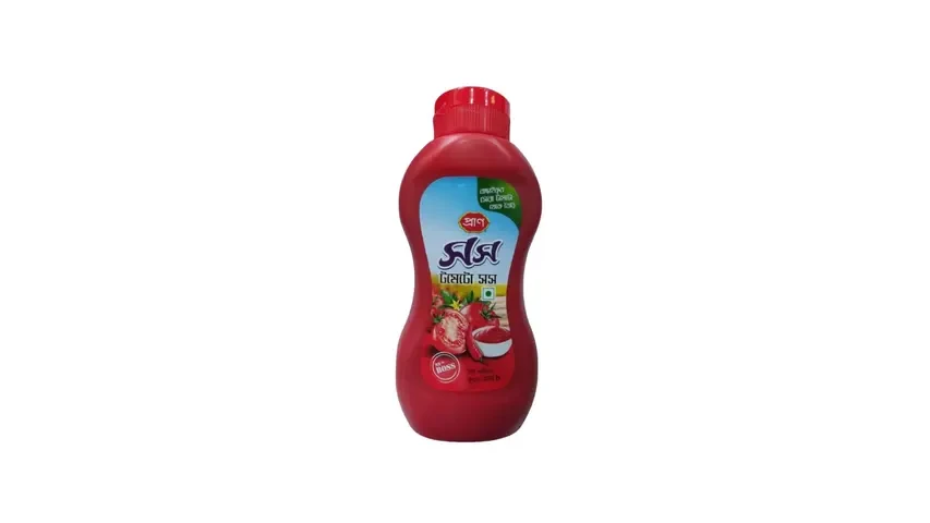 pran hot tomato sos 500gm