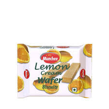 CBL Munchee Lemon Cream Wafer Biscuits 50 gm