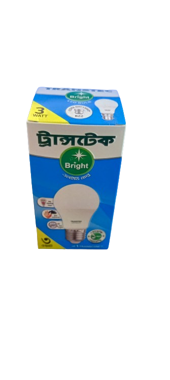 Transtec bright led bulb 3 watt