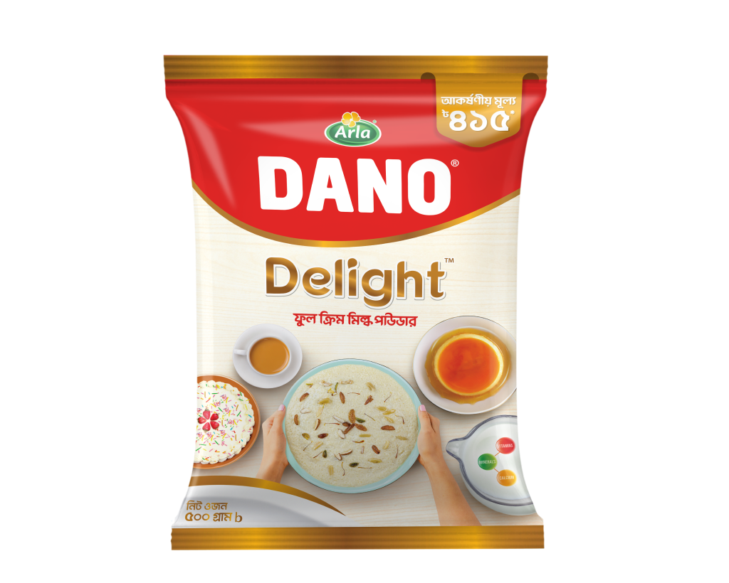 DANO Delight Full Cream Milk Powder 500gm