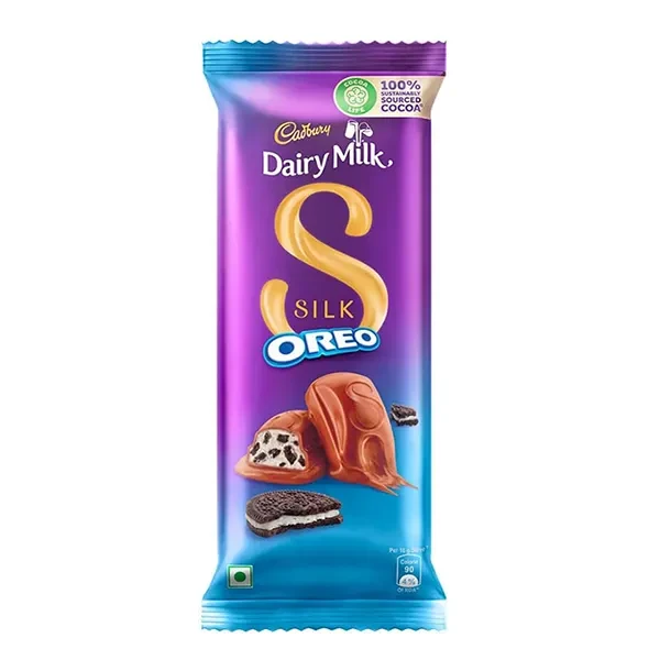 Cadbury Dairy Milk Silk Oreo Chocolate Bar - 130g