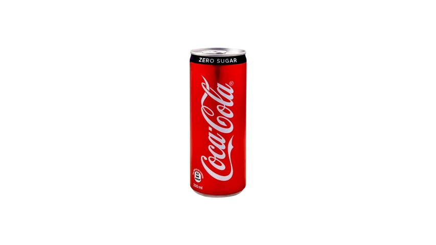 Coca Cola Zero Sugar Soft Drink Mini Can 250mL