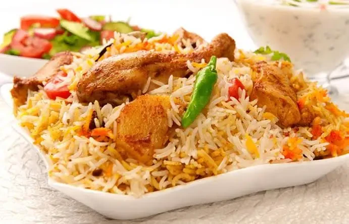চিকেন বিরিয়ানি (হাফ)