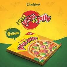 Candyland Pizza Jelly 6 pcs