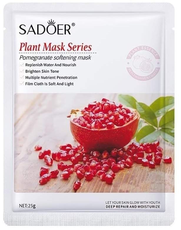 Sadoer Plant mask series pomegranate 25gm