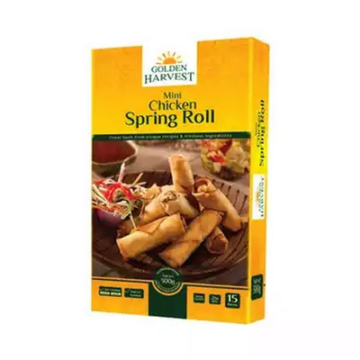 Golden Harvest Mini Chicken Spring Roll 15 pcs