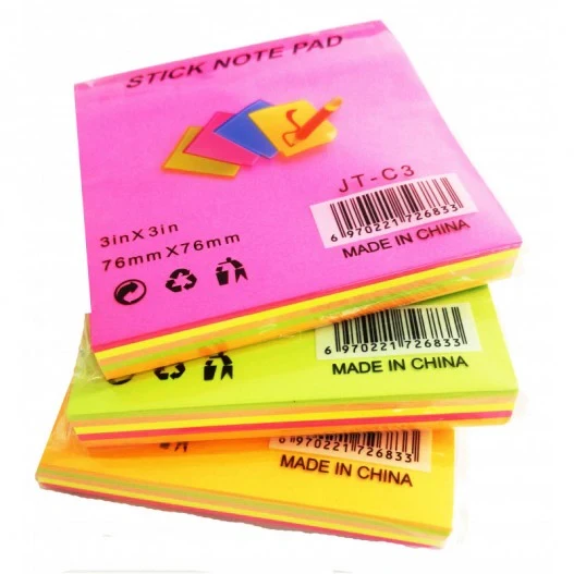 Stick note couleur pad