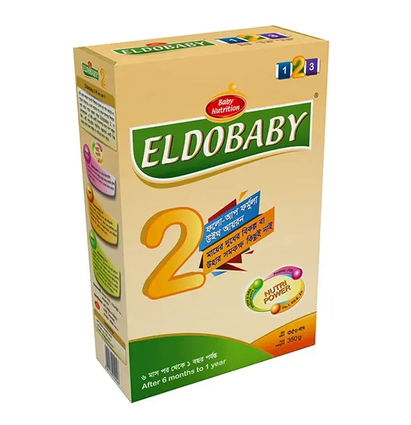 Eldobaby 2 Follow Up Formula With Iron (06-12m) - 350gm