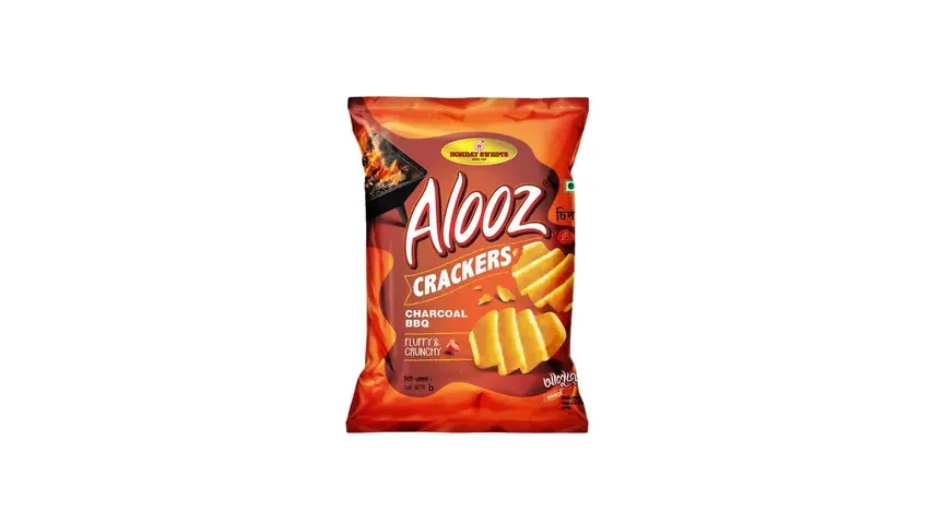 Alooz Crackers Charcoal BBQ 25g