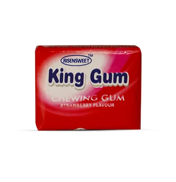 Kinggum Strawberry Flavor Chewing Gum