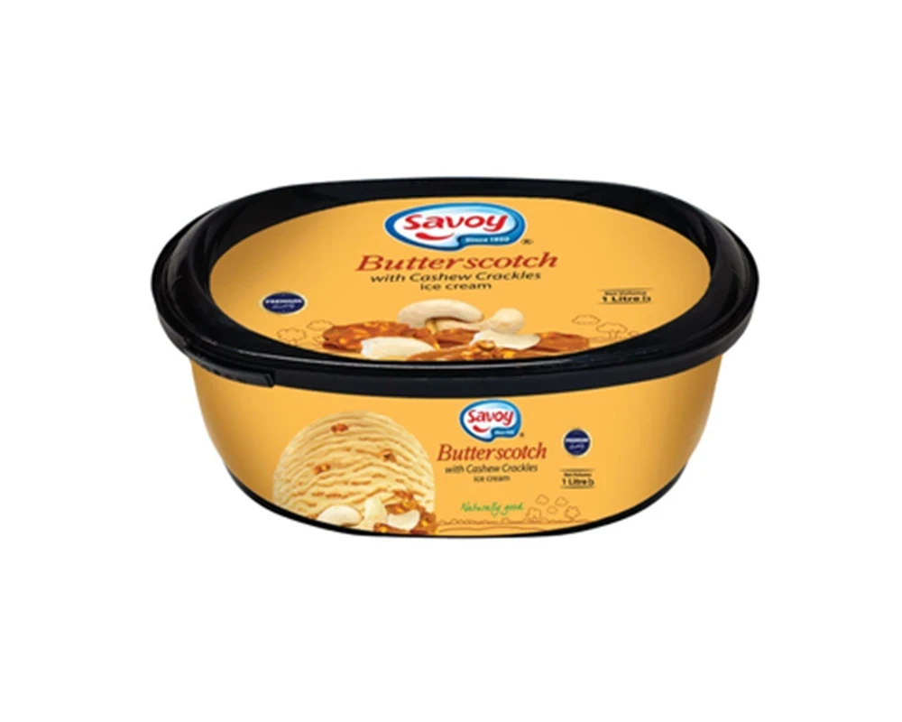 savoy butterscotch ice cream 1ltr