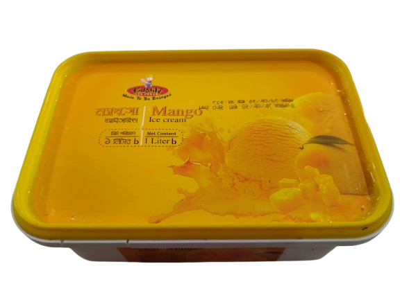 kwality ice cream  mango 1 ltr