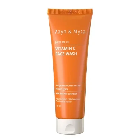 Zayn And Myza Vitamin C Face Wash With Aloe Vera And Holy Basil 75Ml