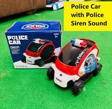 POLICE CAR Toy Electric LED Flashing Light Police Car