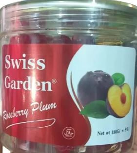 Swiss Garden RED Plum 180 GM