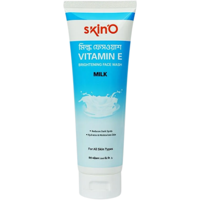 Skin'O Vitamin E Brightening Facewash Milk 110 ml