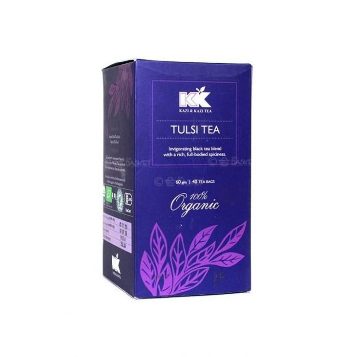 KAZI & KAZI TULSI TEA 40 TEA BAGS 60 GM