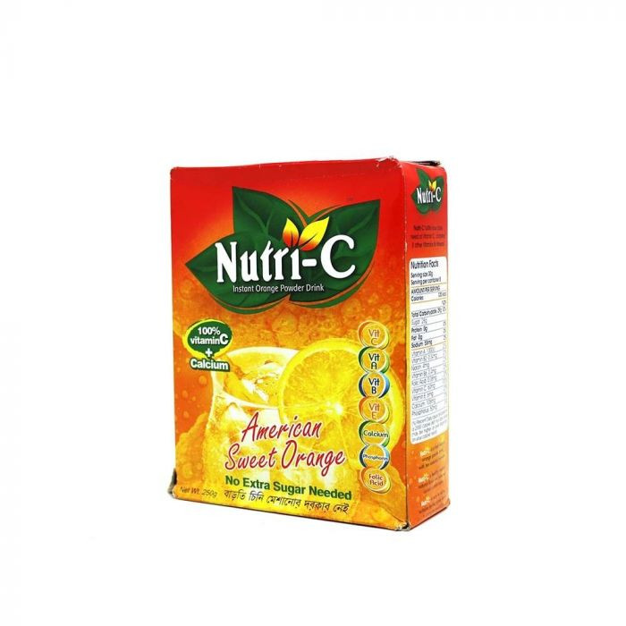 NUTRI-C ORANGE DRINKS AMERICAN SWEET ORANGE 150 GM