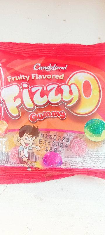 CANDYLAND FIZZY GUMMY  18 GM