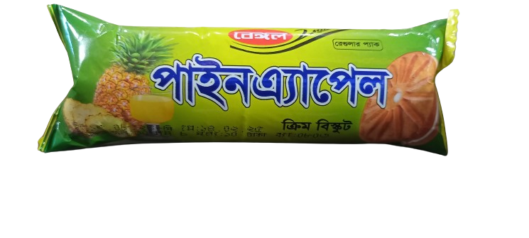 Bengal Pineapple Cream Biscuit 40g