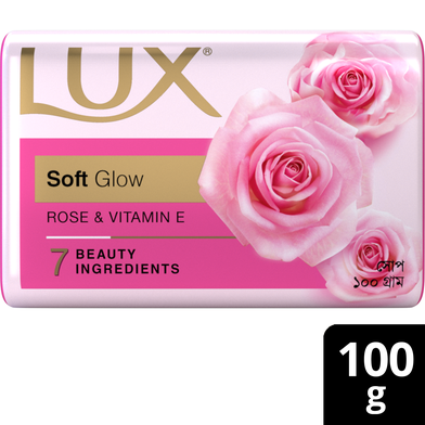 Lux Soap Bar Soft Glow 100 Gm 2*100 gm