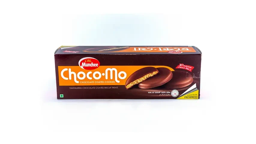 Cbl Munchee Choco-Mo Chocolate Coated Cookies 90g