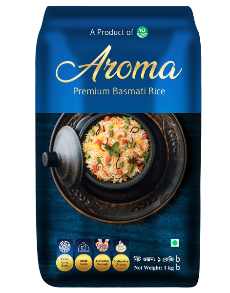 ACI AROMA PREMIUM BASMOTI RICE 1 KG