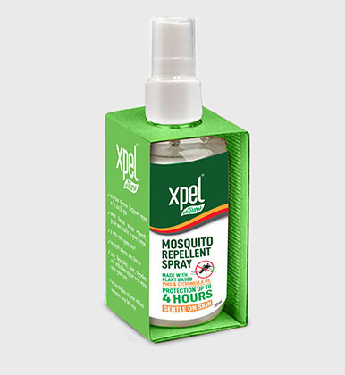 Xpel Natural Mosquito Repellent Spray 30ml