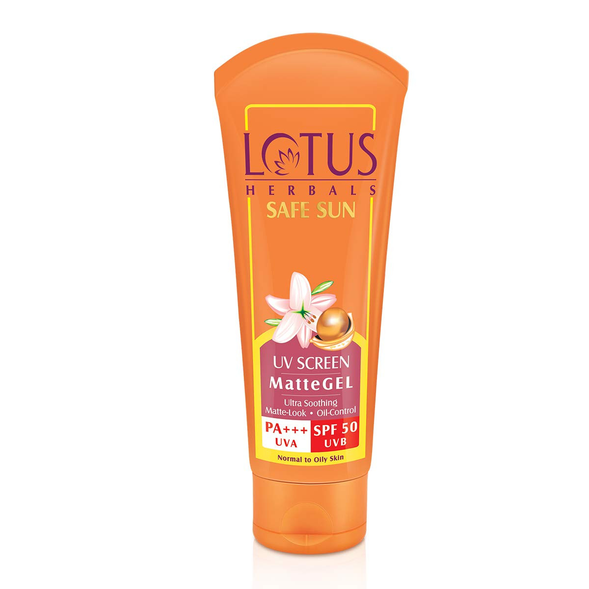 Lotus Herbals Safe Sun UV Screen Matte Gel SPF50 -  50ml