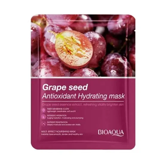 Bioaqua Grape Seed Antioxidant Hydrating Mask – 25gm