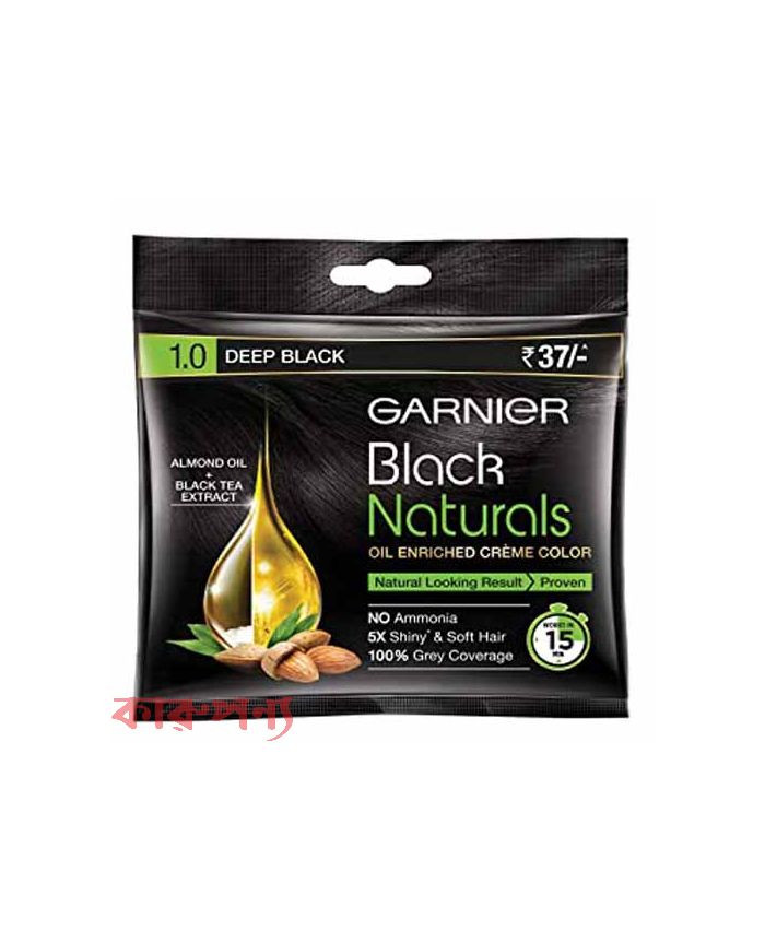 Garnier Hair Color Deep Black-1.0-20ml