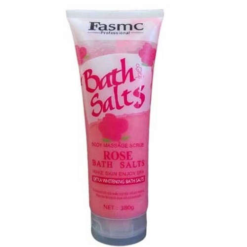 Fasmc Bath Salts Rose Body Massage Scrub 380gm