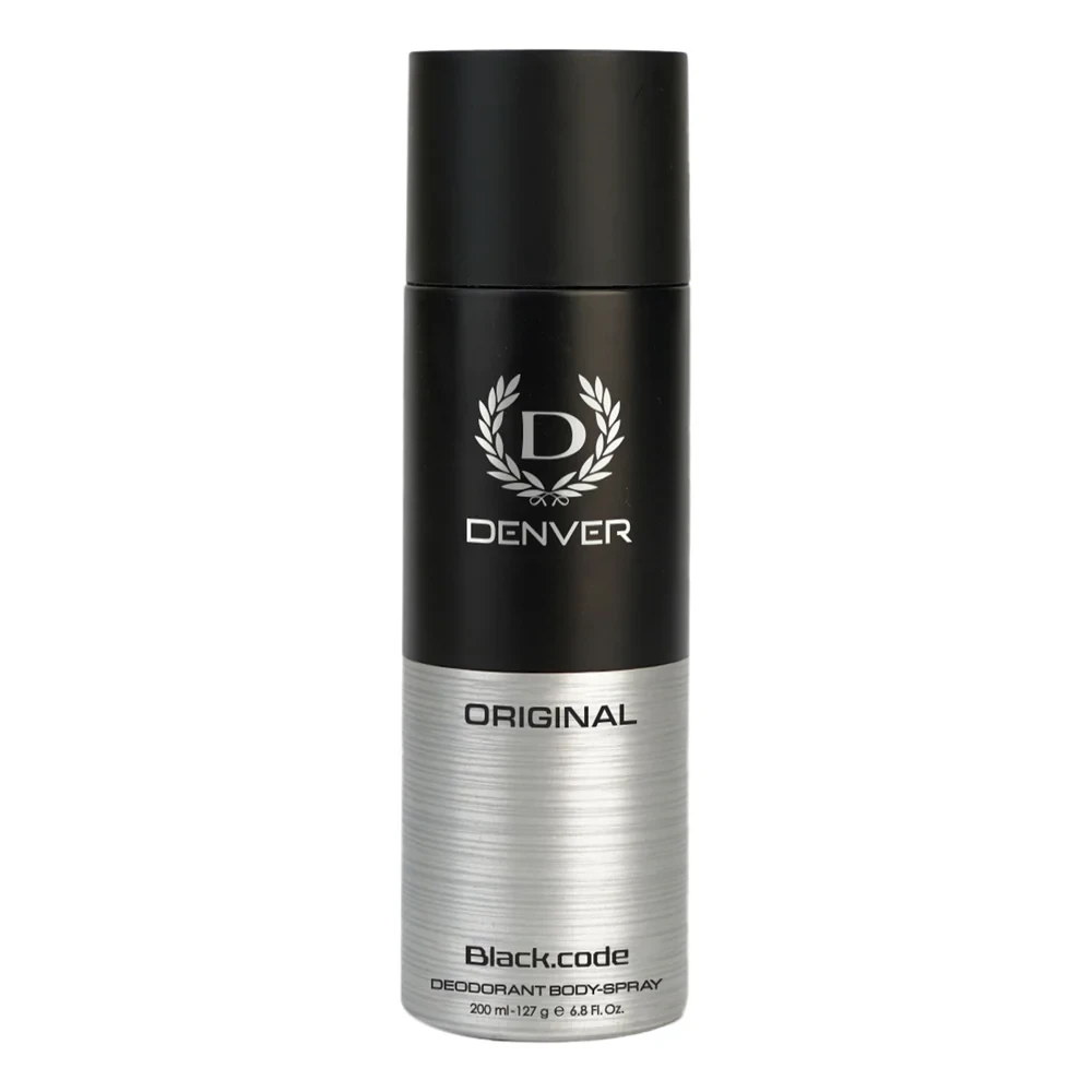 Denver Black Code Deodorant body spray 200ml